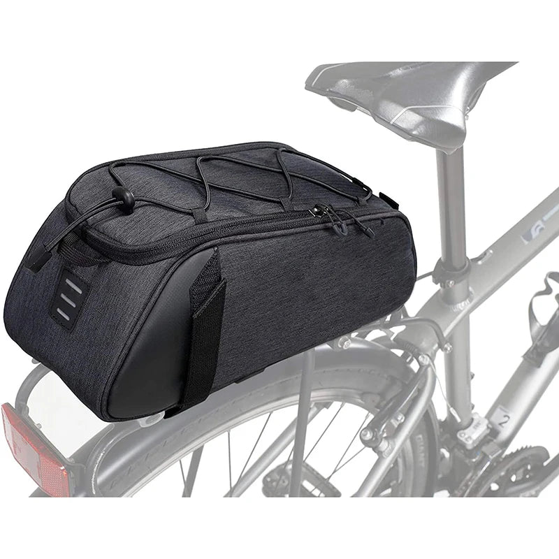 Portable Bicycle Rear Rack Bag Waterproof Bike Pannier Bag Multifunctional Bicycle Cycling Storage Bag