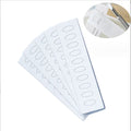 100/180Grit Sandpaper Sheets Mini Nail Files Self-Adhesive Sandpaper for Cuticle Pusher Beveled Head