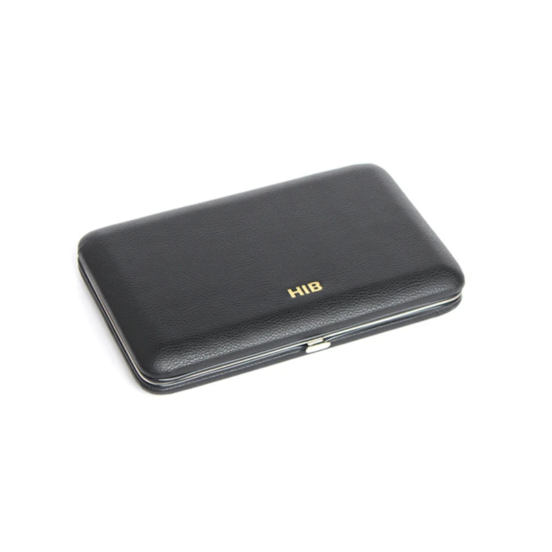 Factory Wholesale Travel Humidor Cedar Wood Leather Cigar Cigarette Case Smoking Accessories