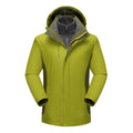Hot Selling Outdoor Fleece Men Waterproof Windproof Fashion Women Working Clothes Softshell 3-in-1 Autumn Ski Jacket Zipper
