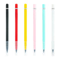 JR JR-0525 Hot Sale Engraving Logo Eternal Metal Pencil Office School Student Black Lead Soft Lead No Ink Writing Continuously