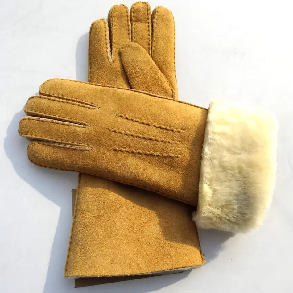 Gloves Autumn-winter New 2024 Best Premium Women Ladies Fashion Designer Winter Gloves for Woman Winter