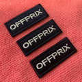 Excellent Quality Stick on Embroidery Textile Badgefactory Customized Full Embroidery Tag for Clothing