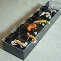 Wholesale Key-Locked Acrylic Reptile Display Cases with Separated Compartment & Breathable Feature Suppliers Option