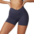 Wholesale Custom Logo Women's High-quality Yoga Shorts Seamless High Waist Tight Butt Lift Quick Dry Workout Elastic Yoga Shorts