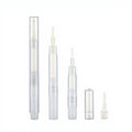 New Design 1ml-4ml PP Plastic Transparent Empty Cosmetic Pen for Eyelash Growth False Eyelashes Essential Oil Packaging Screen