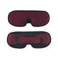 Custom Elastic Knit 3D Mesh Breathable Memory Foam Sleep Eye Mask with Hidden Nose for Sports and Portable Travel