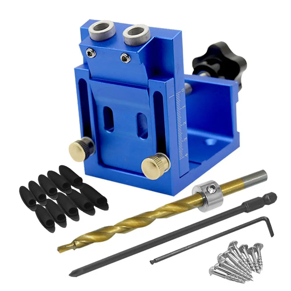 Adjustable DIY Home Drilling Guide Hole Punch Positioner Industrial Grade Steel Aluminium Woodworking Tools Customizable OEM