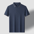 Custom logo Black Casual Dry Fit Anti-wrinkle Moisture Wicking Polo Luxury Tactical Sorona Cotton Shirt for Men Clothes Men Polo MegaBDM