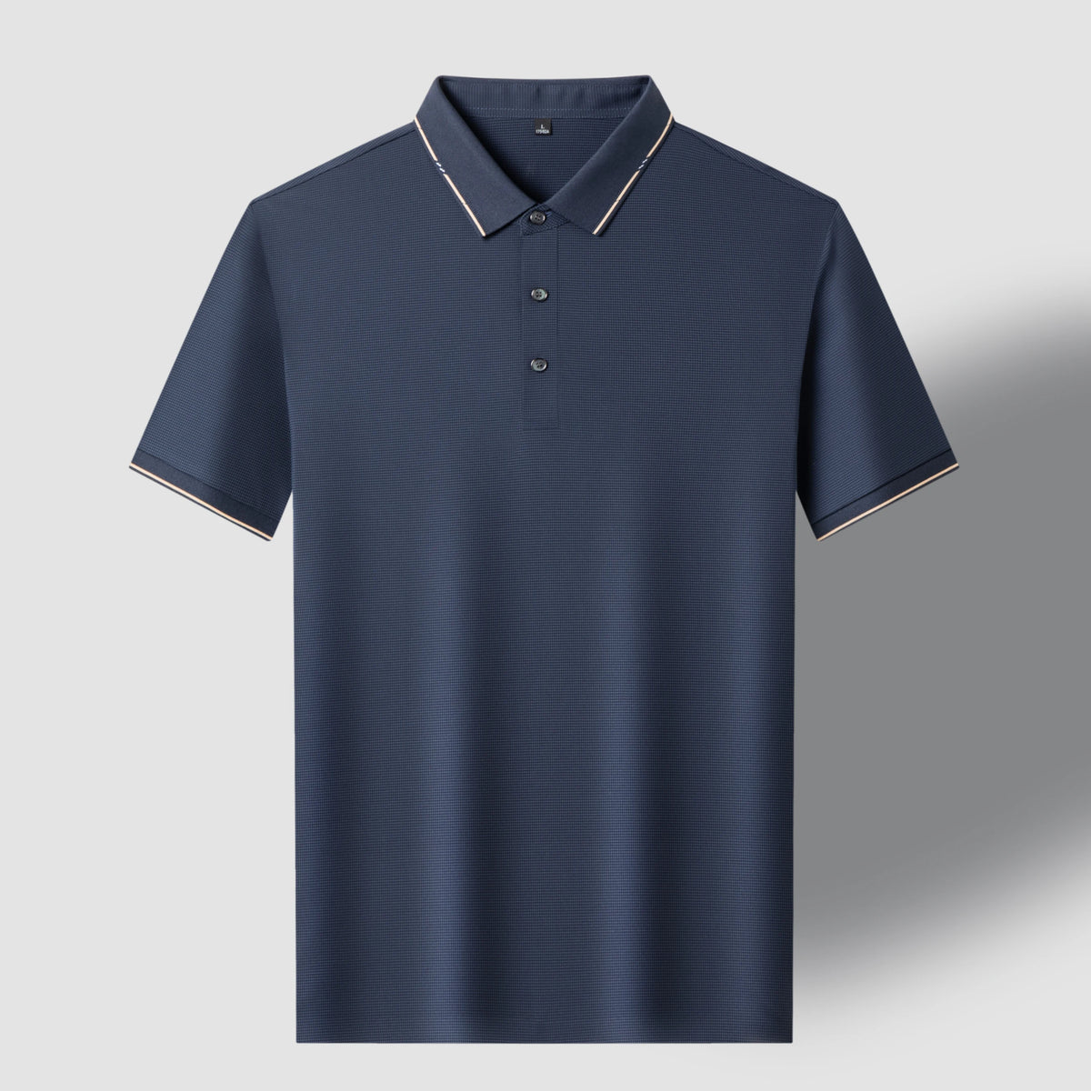 Custom logo Black Casual Dry Fit Anti-wrinkle Moisture Wicking Polo Luxury Tactical Sorona Cotton Shirt for Men Clothes Men Polo MegaBDM