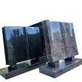 Black Natural Granite Headstone Grave Stone Cemetery Tombstone and Monument