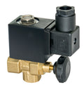 DL-6K Compact Brass Solenoid Valve: 2-Way 2-Position Direct Drive Directly Acting with Adjustable Steam Control
