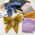Custom Printing Girls Head Pleated Silk Scarves Fashion Caramel Solid Color Satin Silk Crinkle Square Neck Scarf for Women