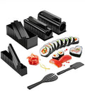 10Pcs/Set DIY Sushi Making Kit Roll Sushi Maker Rice Roll Mold Kitchen Accessoriess Japanese Sushi Cooking Tools