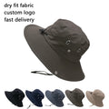 Drawstring Fisherman's Hat Men Outdoor Wear Top Quality Casual Hat Wholesale Custom Bucket Hat