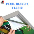 High Light Transmission Eco-Friendly UV Resistant UV Printable Poster Material 100% Polyester Fine Grain 3P Textile Banner PVC