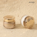 Newly Design Small Eye Cream Jar Empty 20g Glass Cosmetic Jar Skin Care Facial Container for Sale