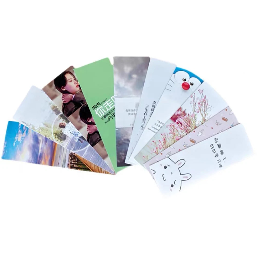 Custom Logo Printed Paper Souvenir Bookmark Printing