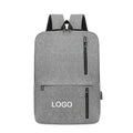 Custom logo Cheap Unisex Business Laptop Backpack Antfleece Waterproof Large Capacity Student Backpack with USB Port