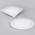 Indoor Led Panel Light Slim Recessed Round Square Downlight Modern Home Office Shop
