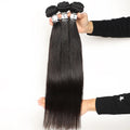 100% Human Hair Extensions Bundles 18 20 22 24 Inch Straight Hair Bundle Wholesale Bulk Cheap Brazilian Remy Hair Bundles