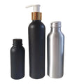 Matte Black 100ml 200ml 300ml Essential Oil and Water Spray Aluminum Bottle with Trigger for Lotions and Perfumes