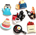 Fun Cute Refrigerator Stickers for Kitchen Decorative Strong Resin Food Fridge Magnets