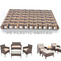 Best Selling Outdoor Furniture Raw Material PE Plastic Weaving Rattan Synthetic Material