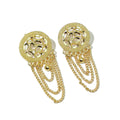 Hansidon Dubai Gold Chains Tassel Earrings 18K Balls Hollow Out Alloy Drop Earrings Middle East Fashion Accessories
