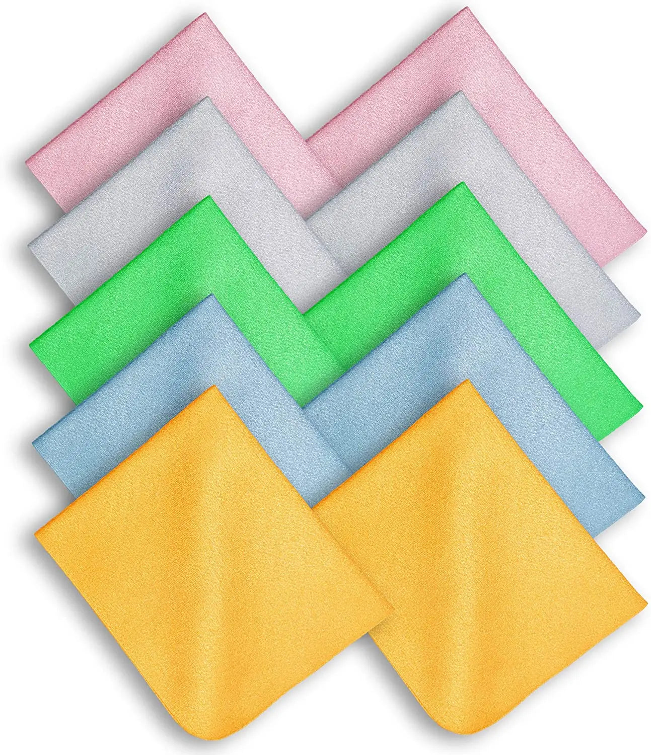 Custom Logo Printed Microfiber Lens Cleaning Cloth 15x18cm MHC Brand Eyeglasses & Screen Cleaner Zigzag Edge OEM Welcome