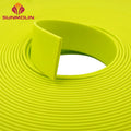 Custom Fluorescent Soft Matte Smooth Stink-proof Waterproof Silicone Tpu Pvc Coated Webbing
