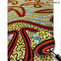6 Yard Ultra Luxury  Applique Embroidery Dry Sequin African Ankara Wax Lace Fabric
