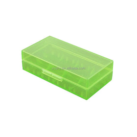 Matte Effect Anti-Scratch 18650 21700 20700 Battery Storage Box PP Case for Lithium Battery Storage Solution