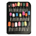 Foot Care Tools 13*19 mm Professional Sanding Caps Foot Callus Remover Colorful Pedicure Customization Sanding Cap