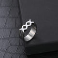 Wholesale Men Stainless Steel Punk Biker Ring
