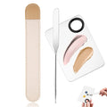 Professional Makeup Tools Stainless Steel Makeup Foundation Spatula and Palette Cosmetic Makeup Spatula