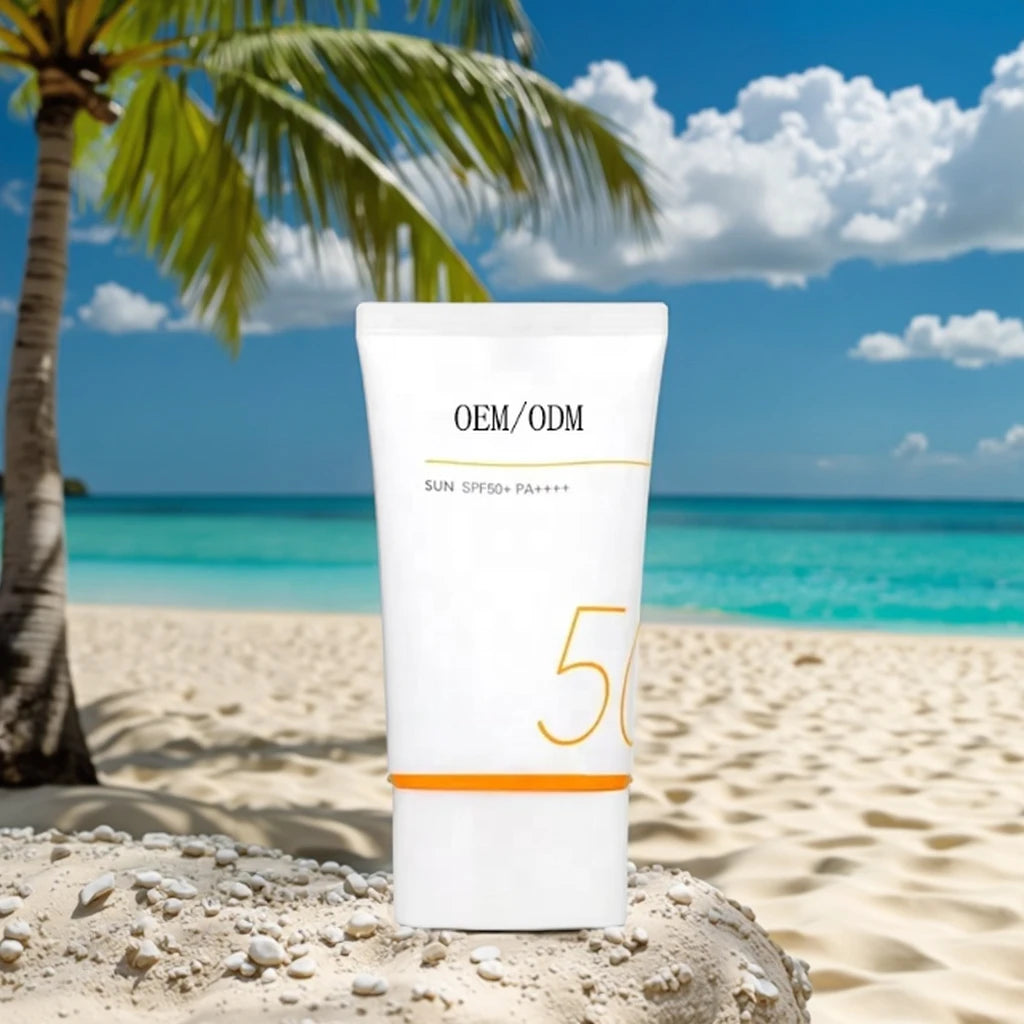 OEM High-Performance Ultra Light No Greasy Sunscreen Lotion Waterproof for Face Organic Mineral Moisturizing Cream Gel