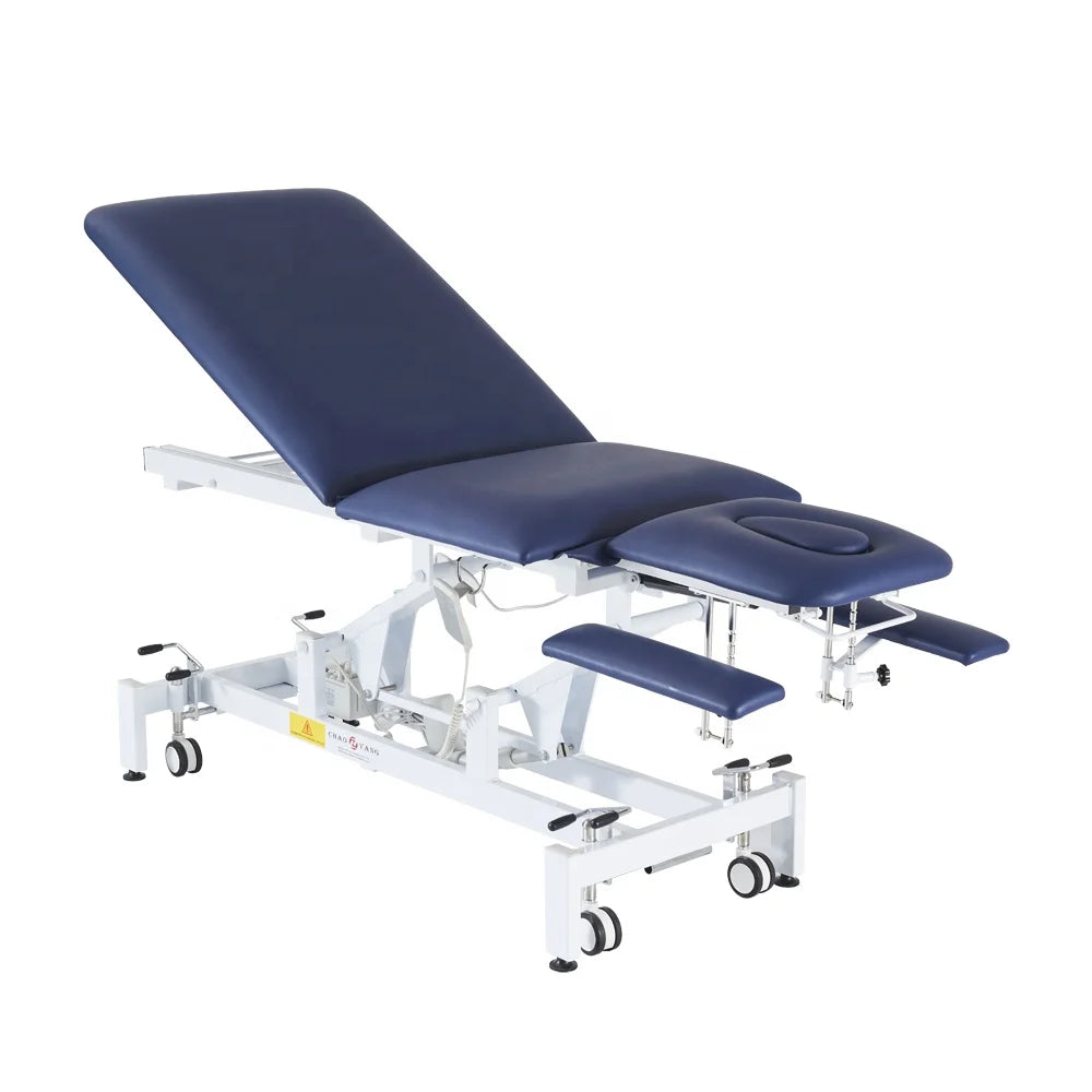 Electric Hi Low Ultrasound Physical Therapy Chiropractic Table Medical Hospital Bed Adjustable Massage Table for Rehab Centers