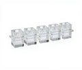 Elegant clear Crystal Glass Candle Holders Wedding Table Decoration Centerpieces Candlestick