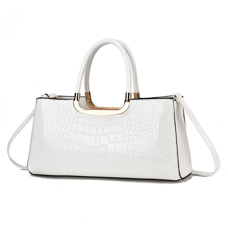 Factory Direct In-Stock Luxury Women's Large Capacity Shoulder Crossbody Bag High-End Zipper Handbag Polyester 21331 Model