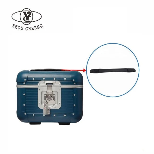 Hot Selling Luggage Replacement Handle H222P-BK Rubber Grip Pull Handle for Pet Trolley Aluminum Carry Box Luggage Suitcase
