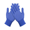 Customized Color Nylon PVC Coated Safety Gloves with Elastic Cuff Comfortable Work Gloves for General Purpose Construction