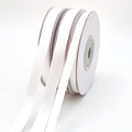 Wholesale 100% Polyester Single Face Satin Ribbon White and Black Colors in 10 mm and 15 mm Widths for Decorations