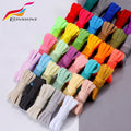 Sports Fluorescent Shoelaces for Sneakers Thick Shoe Lace Straps Polyester Tie Flat Shoelace