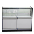 Hot Sale Factory Price Fashionable Mall Kiosk Aluminum Store Jewelry Glass Display Cabinet Glass showcase