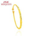 Vietnam Qian Kun Open-Ended Copper-Plated Gold Twist Bracelet Tiktok Xiaohongshu Same Style Supply Wholesale