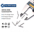 Manufacturers Custom Metal Round Dowels Pins Shafts Precision Stainless Steel Cylindrical Dowel Pin
