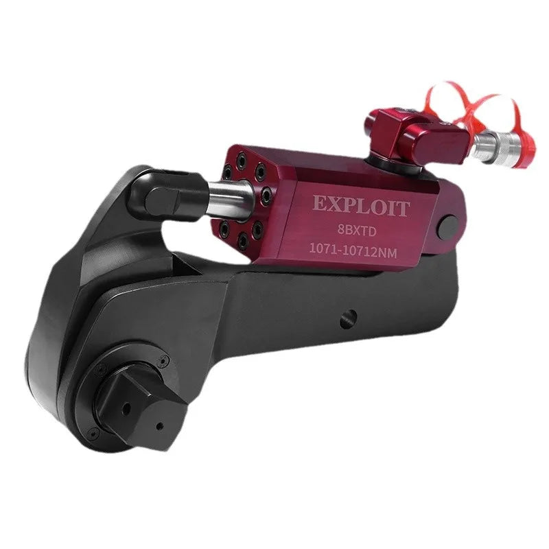Exploit Industrial Grade Hollow Hydraulic Torque Wrench Drive Size 1/2"-2" 1-Year Warranty-Efficient Bolt Remover Screw Removal