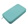 Soft Silicone Fashion Handbag Pouch with Zipper Closure for Travel