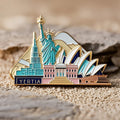 Anime Custom Metal Lapel Pin Badge Manufacturer Design Your Own Custom Made Soft Hard Glitter Enamel Pin Magnetic Collar Pin